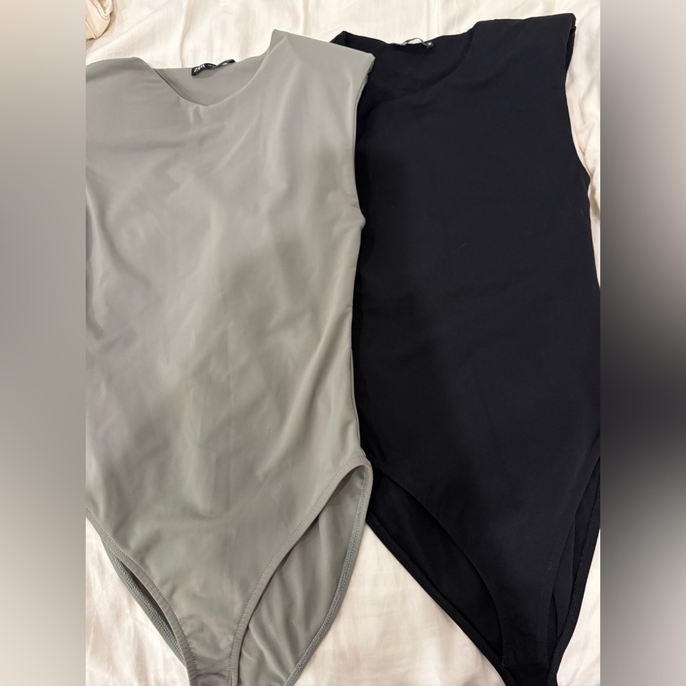Shoulder pad bodysuits